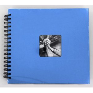 Album a spirale Fine Art azzurro 28x24 cm