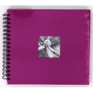 Album a spirale Hama Fine Art rosa 28x24 cm 50 pagine nere