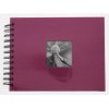 Hama Spiral Album Fine Art rosa 24x17 cm 50 pagine nere