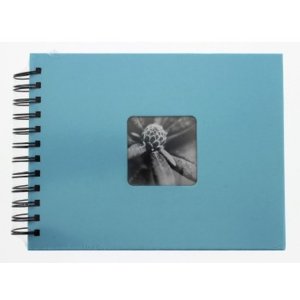 Album piccolo a spirale Fine Art 24x17 cm turchese