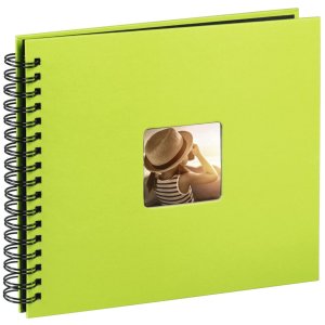 Hama Spiral Album Fine Art kiwi 36x32 cm 50 pagine nere