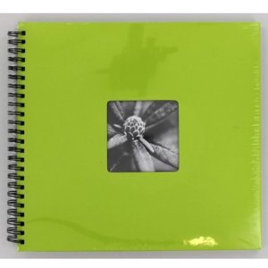 Hama Spiral Album Fine Art kiwi 36x32 cm 50 pagine nere