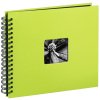 Hama Spiral Album Fine Art kiwi 36x32 cm 50 pagine nere