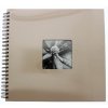 Hama Spiral Album Fine Art taupe 36x32 cm 50 pagine nere