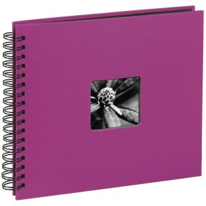 Hama Spiral Album Fine Art rosa 36x32 cm 50 pagine nere
