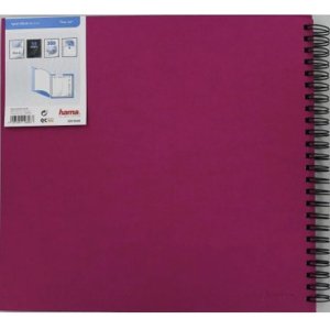 Hama Spiral Album Fine Art rosa 36x32 cm 50 pagine nere
