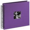Album a spirale Fine Art viola 28x24 cm