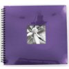 Hama Spiral Album Fine Art viola 36x32 cm 50 pagine nere