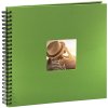 Hama Spiral Album Fine Art verde mela 36x32 cm 50 pagine nere