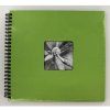 Hama Spiral Album Fine Art verde mela 36x32 cm 50 pagine nere
