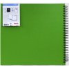 Hama Spiral Album Fine Art verde mela 36x32 cm 50 pagine nere