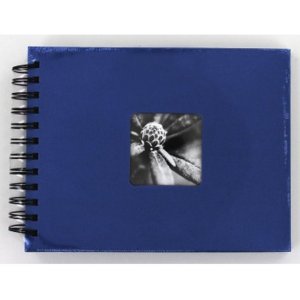 Hama Spiral Album Fine Art blu 24x17 cm 50 pagine nere