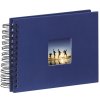 Hama Spiral Album Fine Art blu 24x17 cm 50 pagine nere