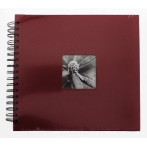 Hama Album a spirale Fine Art bordeaux 28x24 cm 50 pagine nere