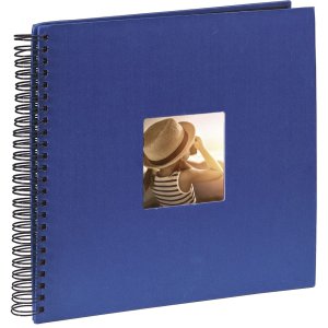 Hama Spiral Album Fine Art blu 36x32 cm 50 pagine nere
