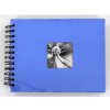 Album piccolo a spirale Fine Art 24x17 cm azzurro