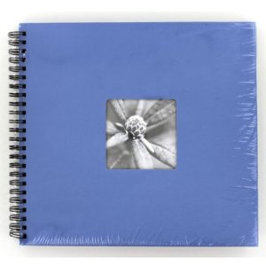 Hama Spiral Album Fine Art azzurro 36x32 cm 50 pagine nere