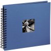 Hama Spiral Album Fine Art azzurro 36x32 cm 50 pagine nere
