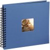 Hama Spiral Album Fine Art azzurro 36x32 cm 50 pagine nere