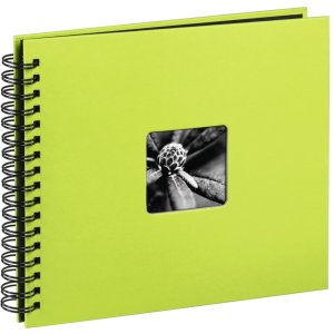 Hama Spiral Album Fine Art kiwi 28x24 cm 50 pagine nere