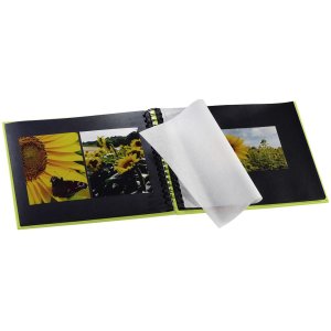 Hama Spiral Album Fine Art kiwi 28x24 cm 50 pagine nere