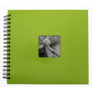 Hama Spiral Album Fine Art kiwi 28x24 cm 50 pagine nere