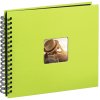 Hama Spiral Album Fine Art kiwi 28x24 cm 50 pagine nere