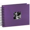 Album piccolo a spirale Fine Art 24x17 cm viola