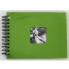 Hama Spiral Album Fine Art 24x17 cm verde mela 50 pagine nere
