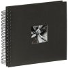 Album a spirale Hama Fine Art nero 28x24 cm 50 pagine nere
