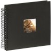 Album a spirale Hama Fine Art nero 28x24 cm 50 pagine nere