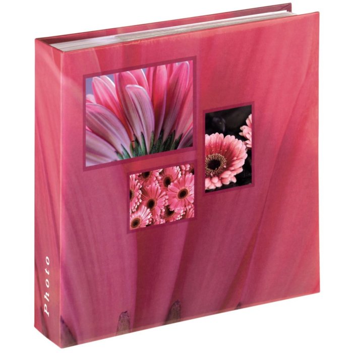 Hama Singo Slip-In Album 200 foto 10x15 cm rosa