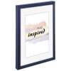 Cornice di plastica Madrid 10x15 cm blu