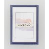Cornice di plastica Madrid 10x15 cm blu