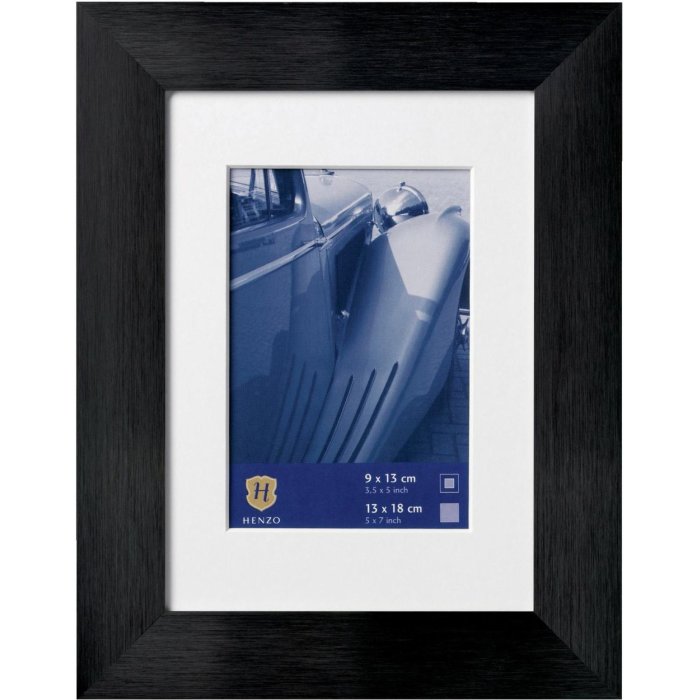 LUZERN Cornice in alluminio 13x18 nero