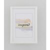 Cornice Madrid in plastica 10x15 cm bianco