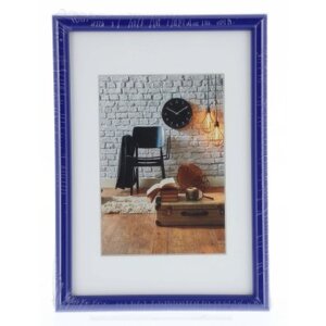 Cornice di plastica Sevilla 10x15 cm blu