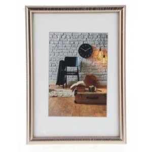 Hama Cornice di plastica Siviglia 10x15 cm grigio