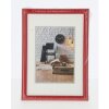 Cornice in plastica Sevilla 10x15 cm rosso