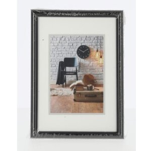 Cornice in plastica Sevilla 10x15 cm nero