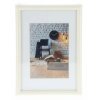 Cornice in plastica Sevilla 10x15 cm bianco