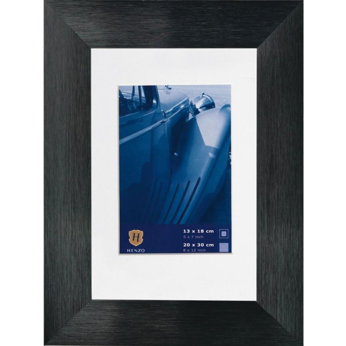 Cornice 20x30 LUZERN alluminio nero