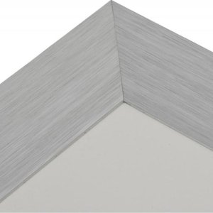Telaio Henzo in alluminio argento Lucerna 20x30 cm con passepartout 13x18 cm