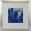 30x30 Telaio in alluminio argento Henzo LUZERN