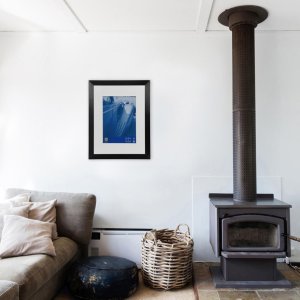 LUZERN 30x40 telaio in alluminio nero
