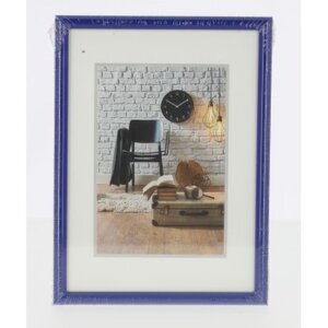 Cornice di plastica Sevilla 13x18 cm blu