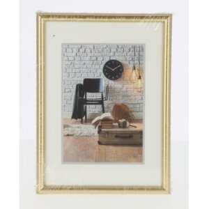 Cornice di plastica Sevilla 13x18 cm oro