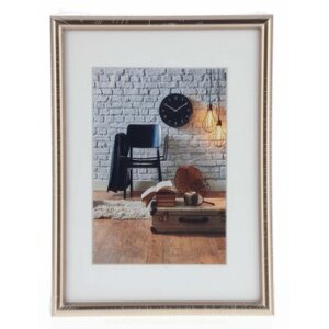 Cornice di plastica Sevilla 13x18 cm grigio