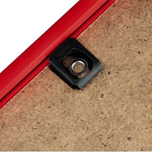 Cornice di plastica Sevilla 13x18 cm rosso