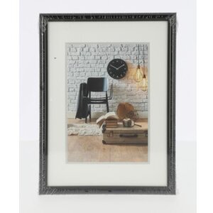 Cornice in plastica Sevilla 13x18 cm nero